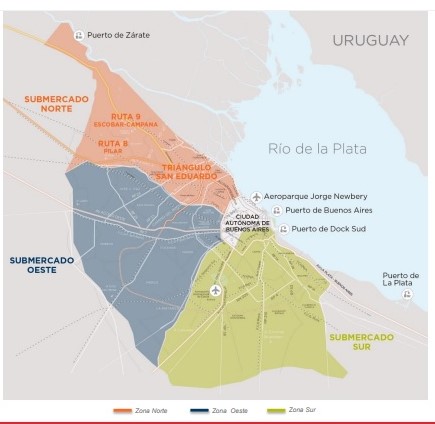 Reporte inmobiliario de depósitos y centros logísticos premium en Argentina