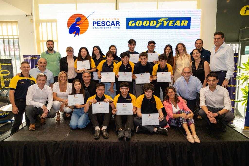 Capacitación: primeros egresados del Centro Pescar Goodyear
