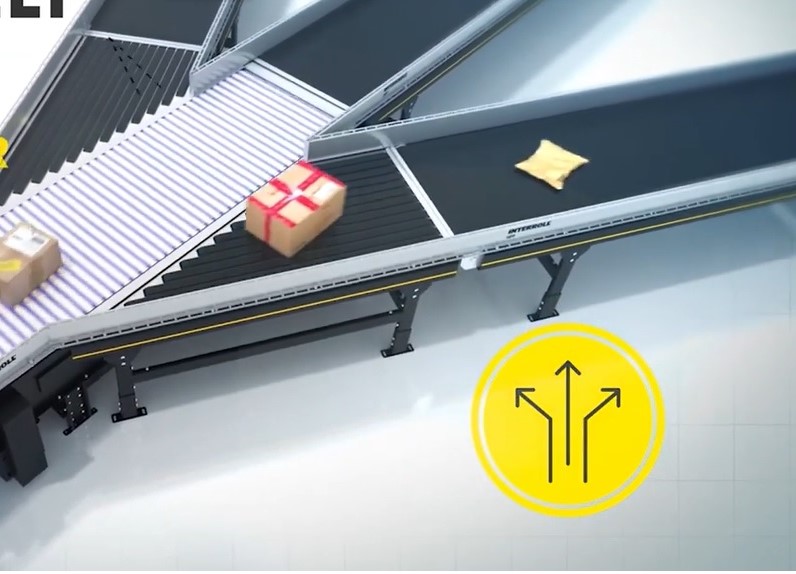 Interroll lanzó una nueva plataforma modular de alto rendimiento para crossdocking