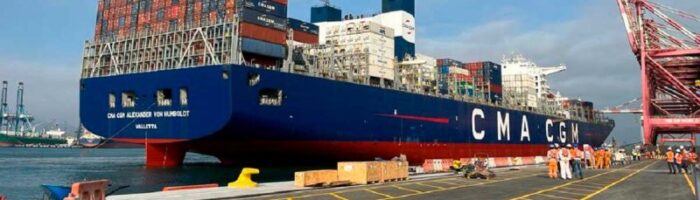 Hito en el Puerto del Callao: arribó el portacontenedores más grande de la historia