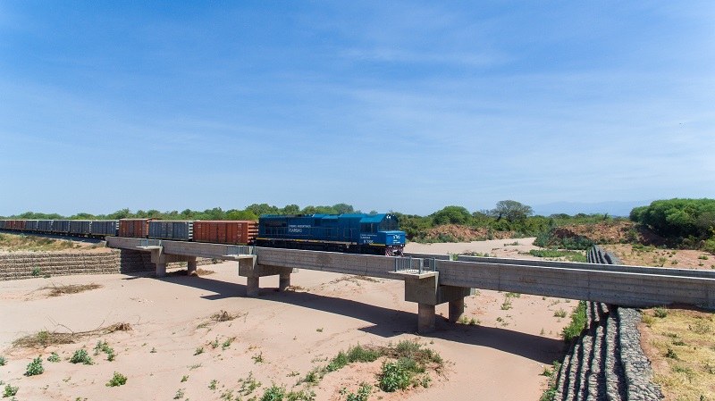 Salta: los trenes de carga vuelven a circular por el ramal C18 en Salta