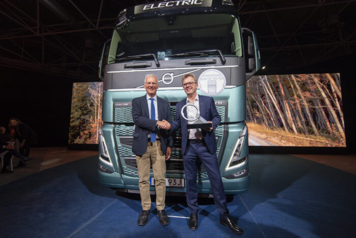 Volvo FH Eléctrico destacado como el «Camión del Año 2024”