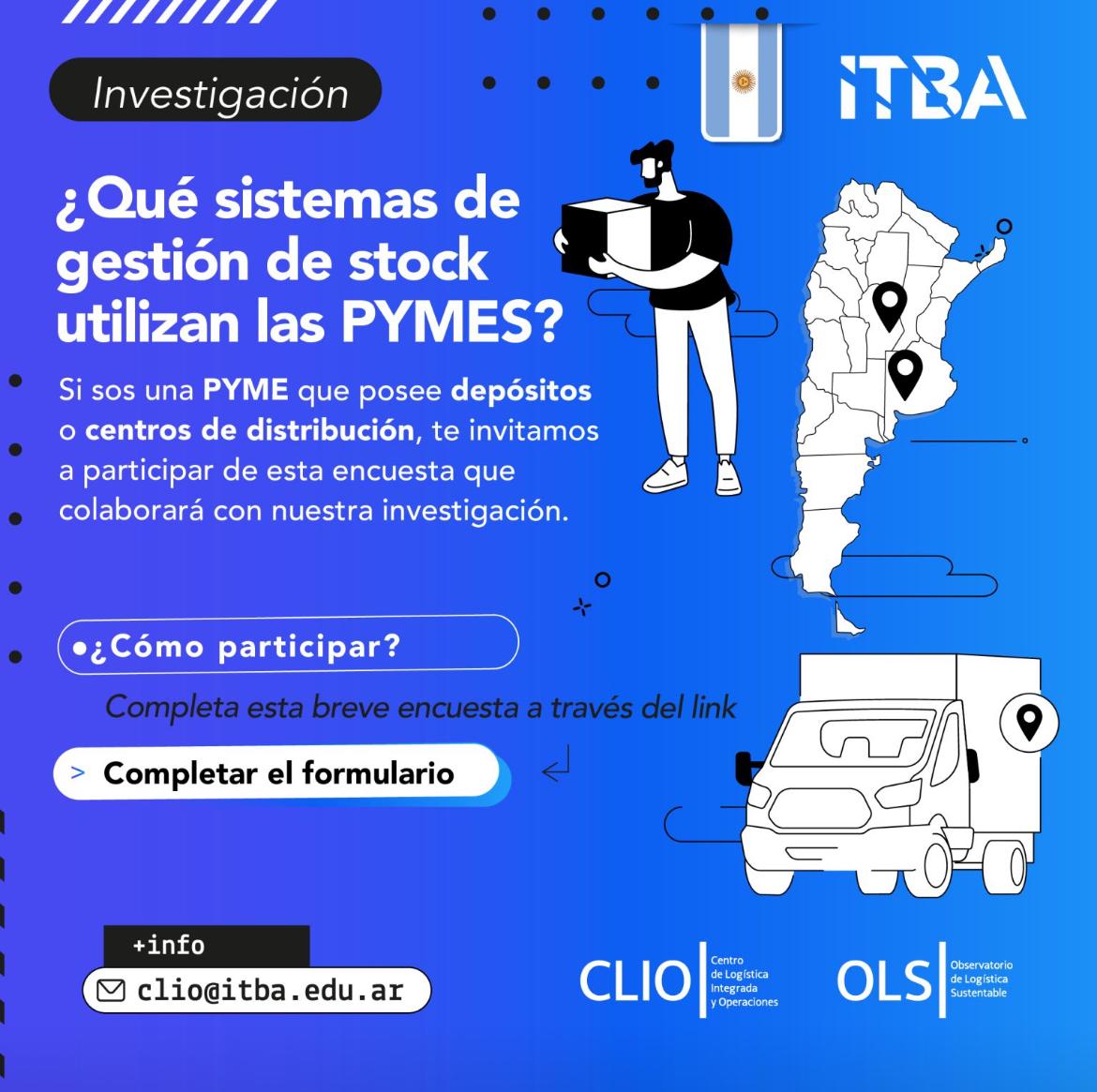 Encuesta CLIO/OLS: ¿Qué sistemas de gestión de stocks utilizan las PyMEs?
