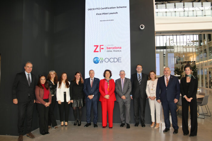Barcelona: Proyecto piloto para certificar las Zonas Francas OCDE