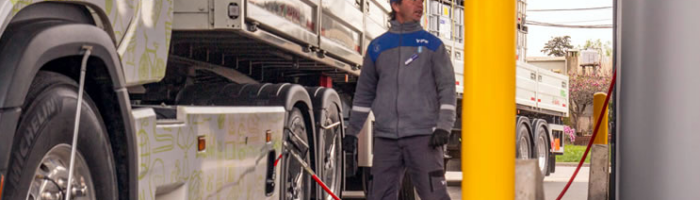 GNC, Estaciones de servicio, Transporte pesado