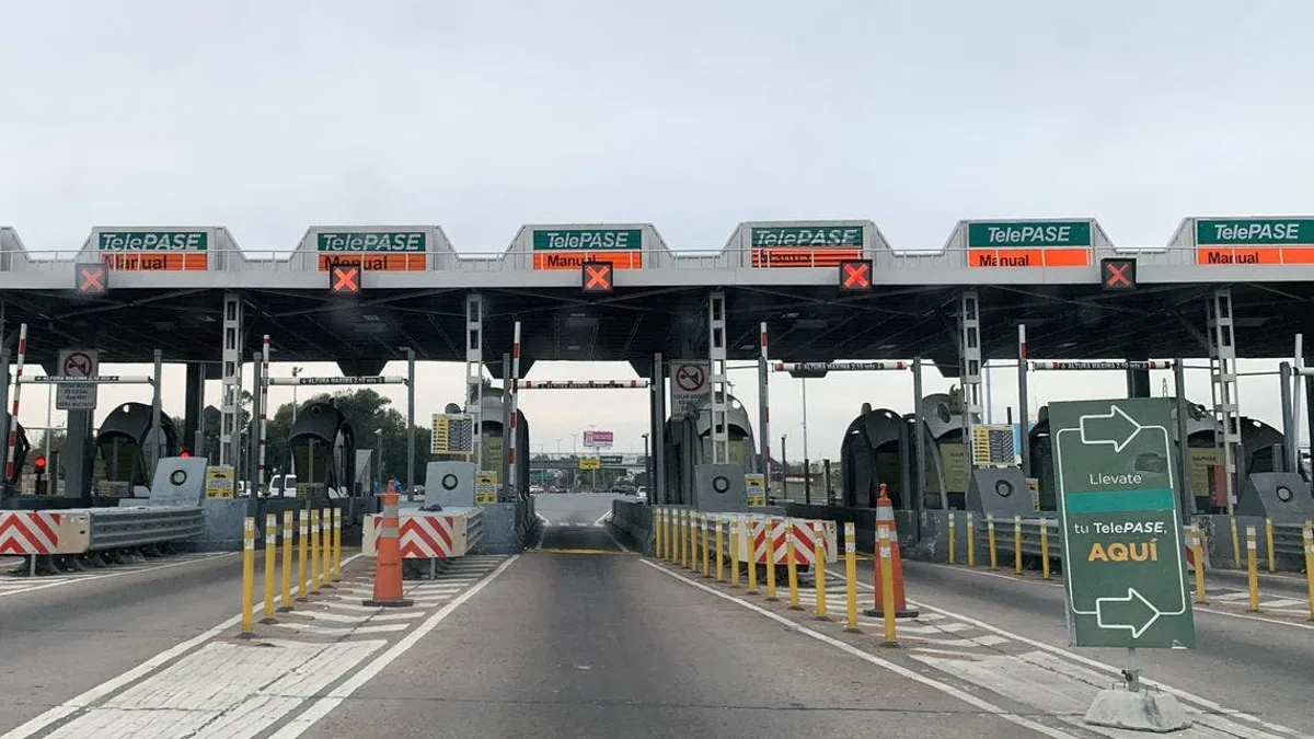 Cambios en la Ley de Tránsito: a partir de 2027 solo habrá peajes automáticos
