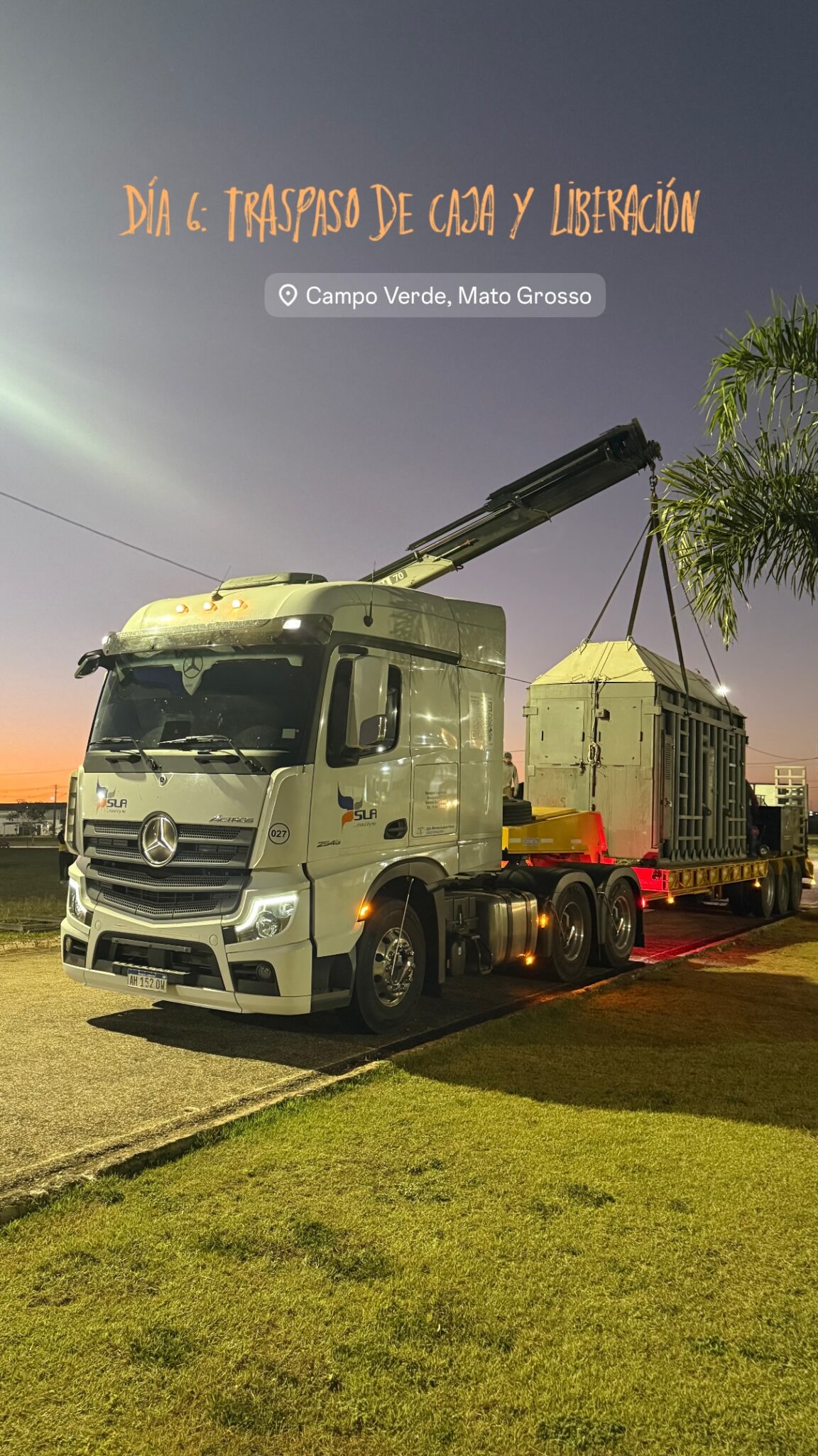 SLA transportó a la elefanta Kenya desde Mendoza a Mato Grosso