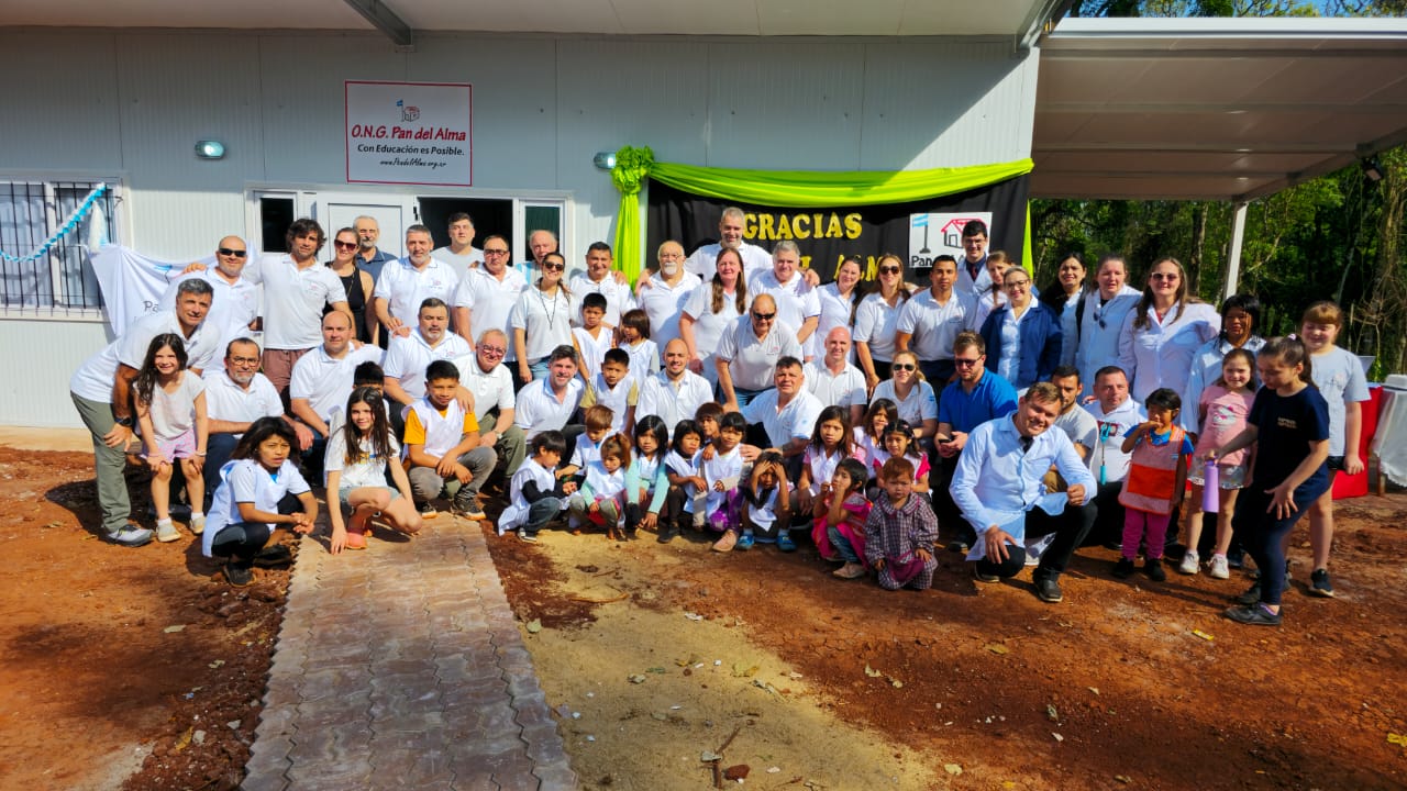 Pan del Alma inaugura su escuela número 19 en la comunidad Ivy Porã Miri