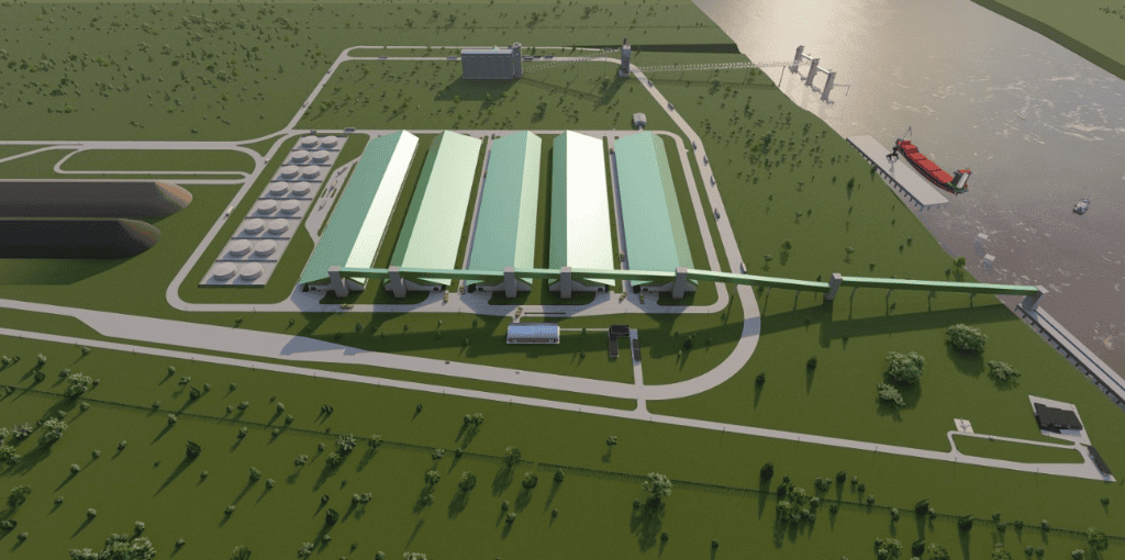 Timbúes aprobó un megaproyecto de US$ 800 millones para una nueva terminal portuaria y fabril