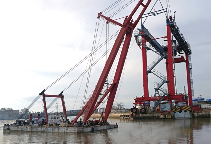 Servimagnus respondió en tiempo récord a la emergencia ocurrida en la Terminal Exolgan en Dock Sud