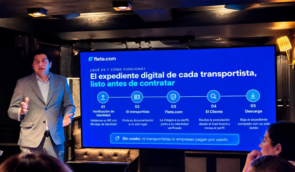 México digitaliza el alta de transportistas para agilizar su contratación